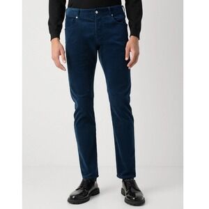 Scotch‎ & Soda Amsterdam Blue Corduroy Slim Trousers Dark Academia Retro 29/32